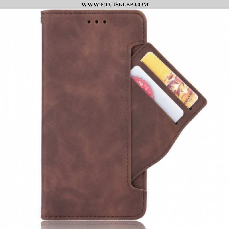 Etui Folio do Moto G100 Wielokartowa Klasa Premier